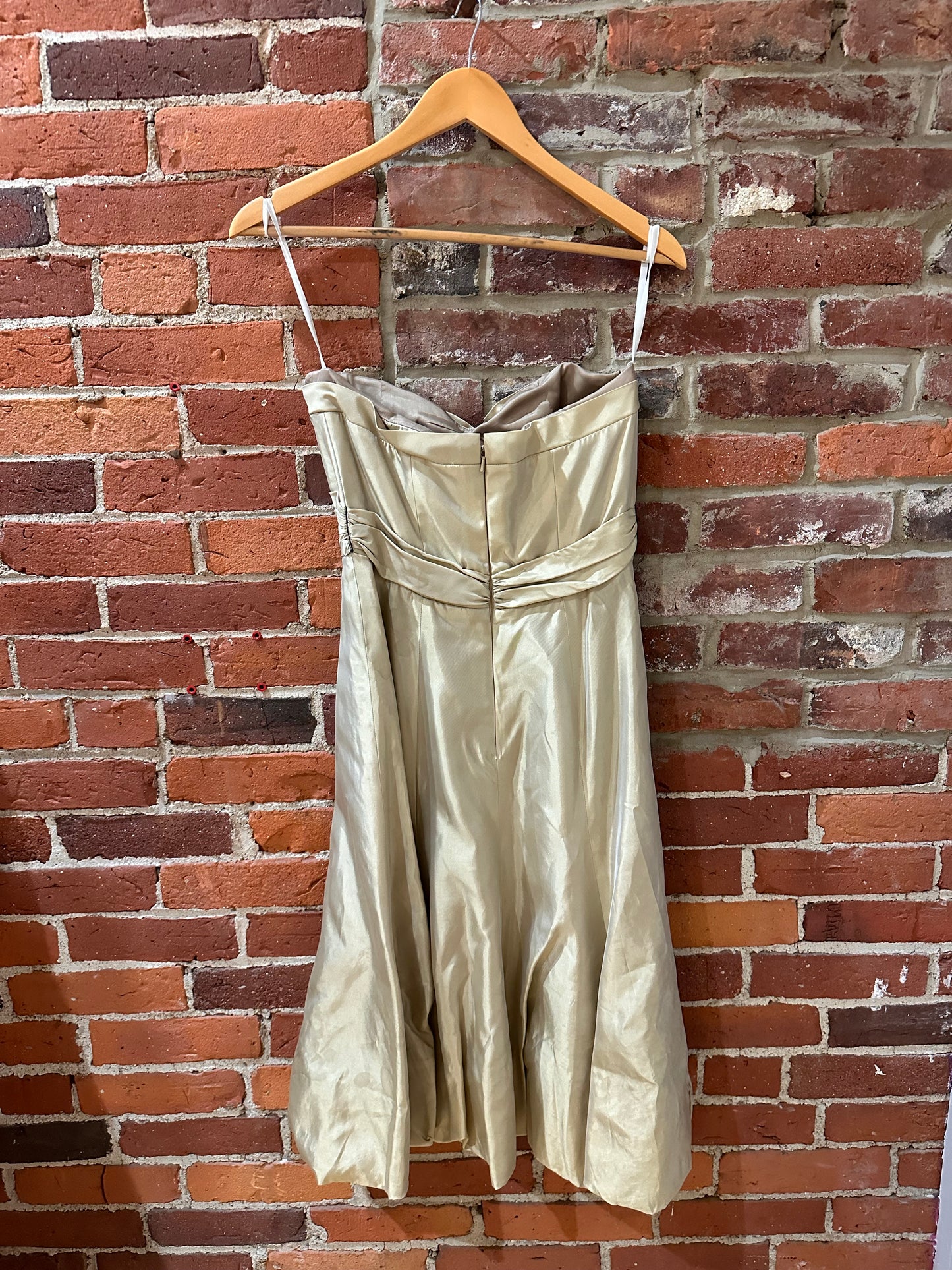 Vera Wang Champagne Vintage Dress
