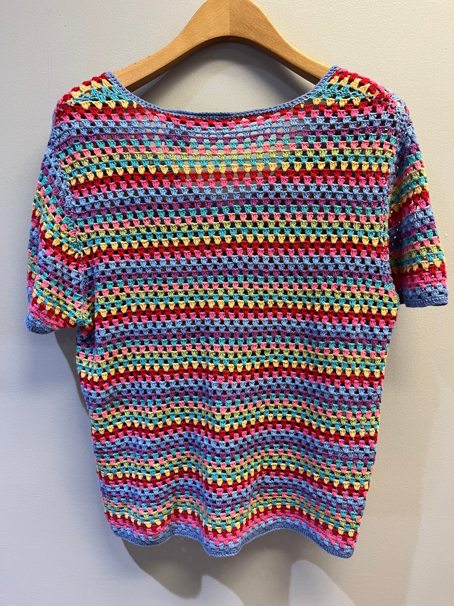 Rainbow Knit Sweater