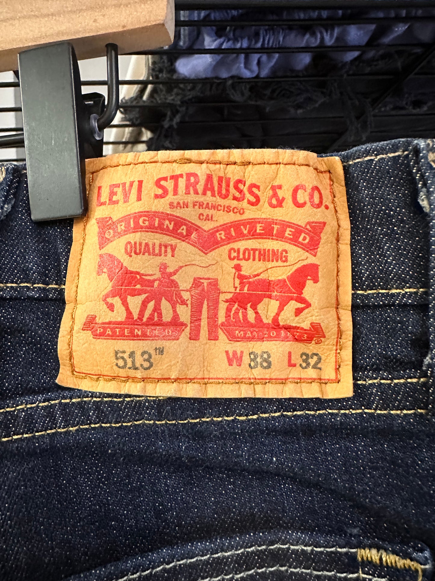 Dark Wash Levi Jeans