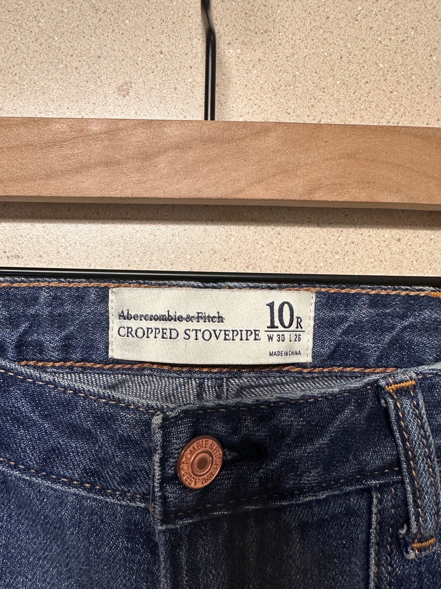 Upcycled Abercrombie and Fitch Jeans