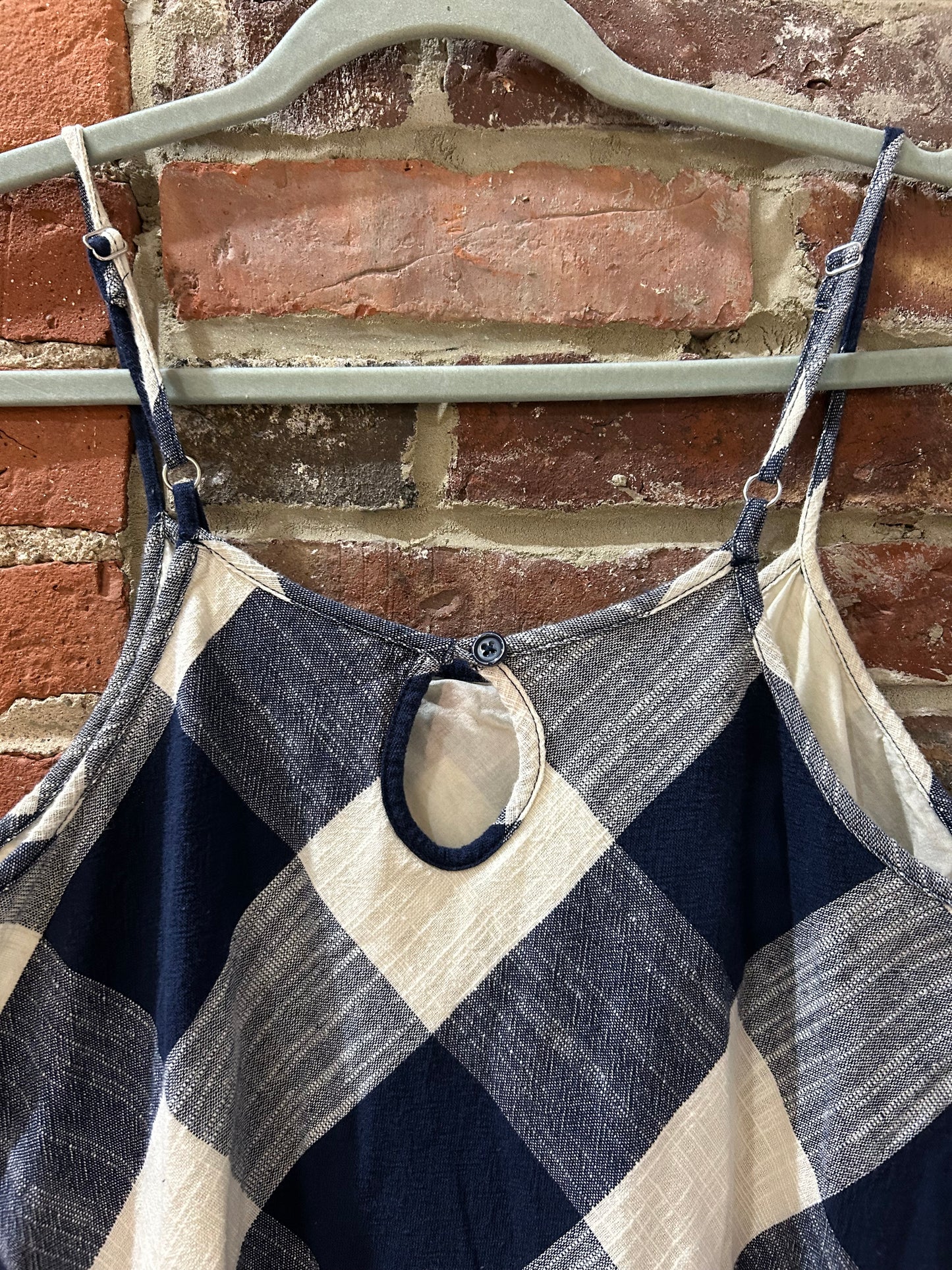 Plaid summer dress