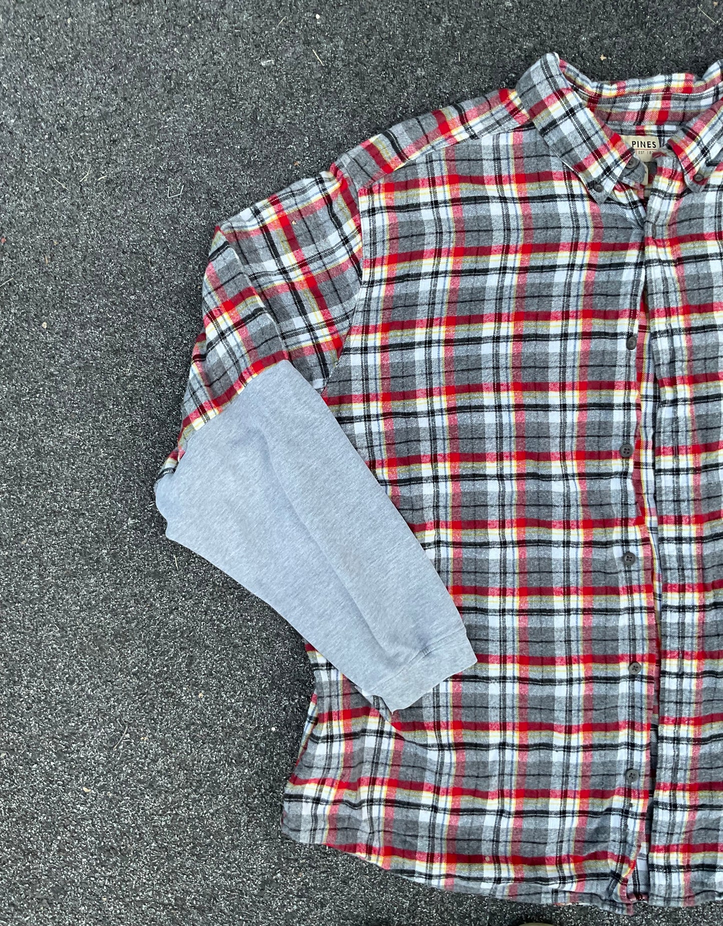 Flannel Sweatshirt