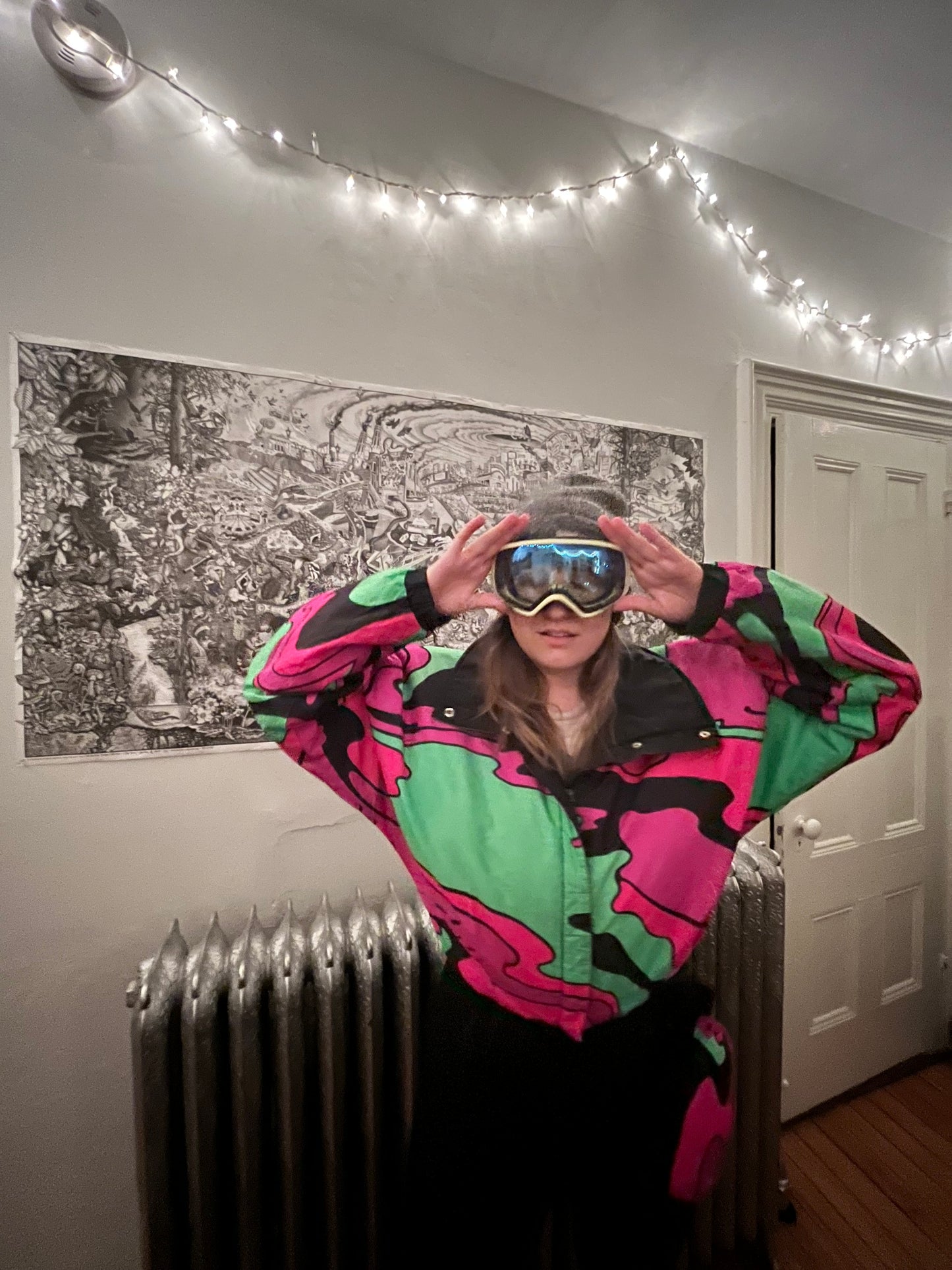 Vintage One Piece Snowsuit