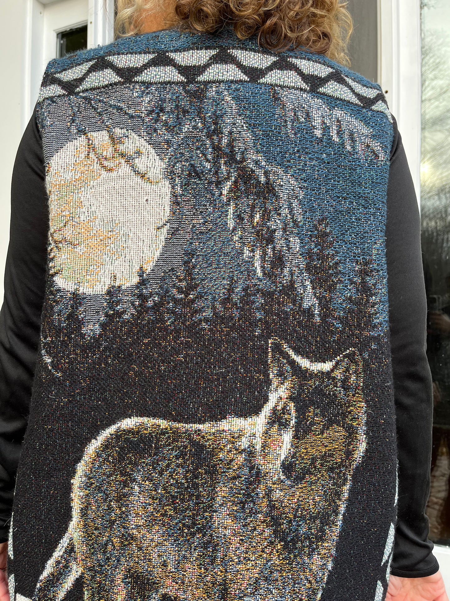 Wolf Swanket Vest