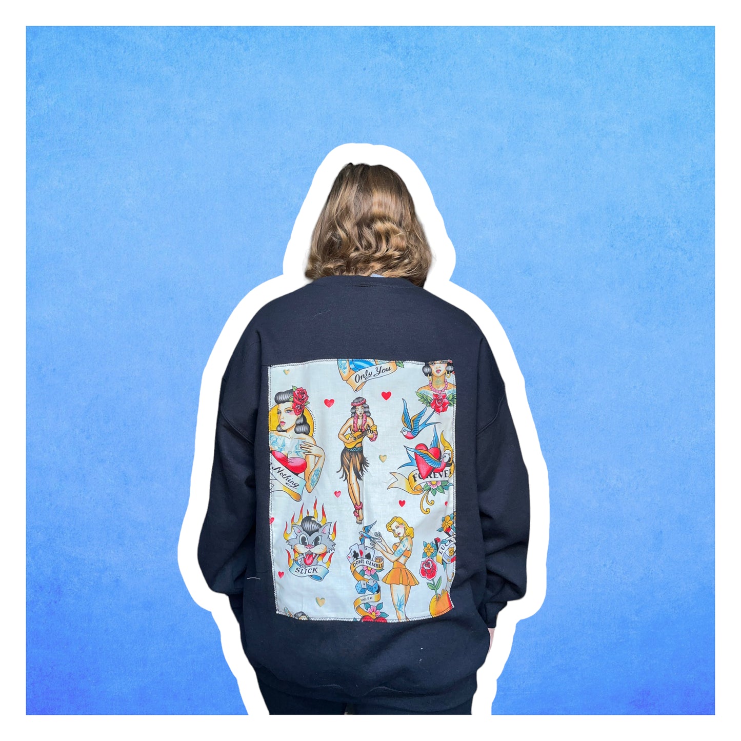 Pin-Up Girl Crewneck