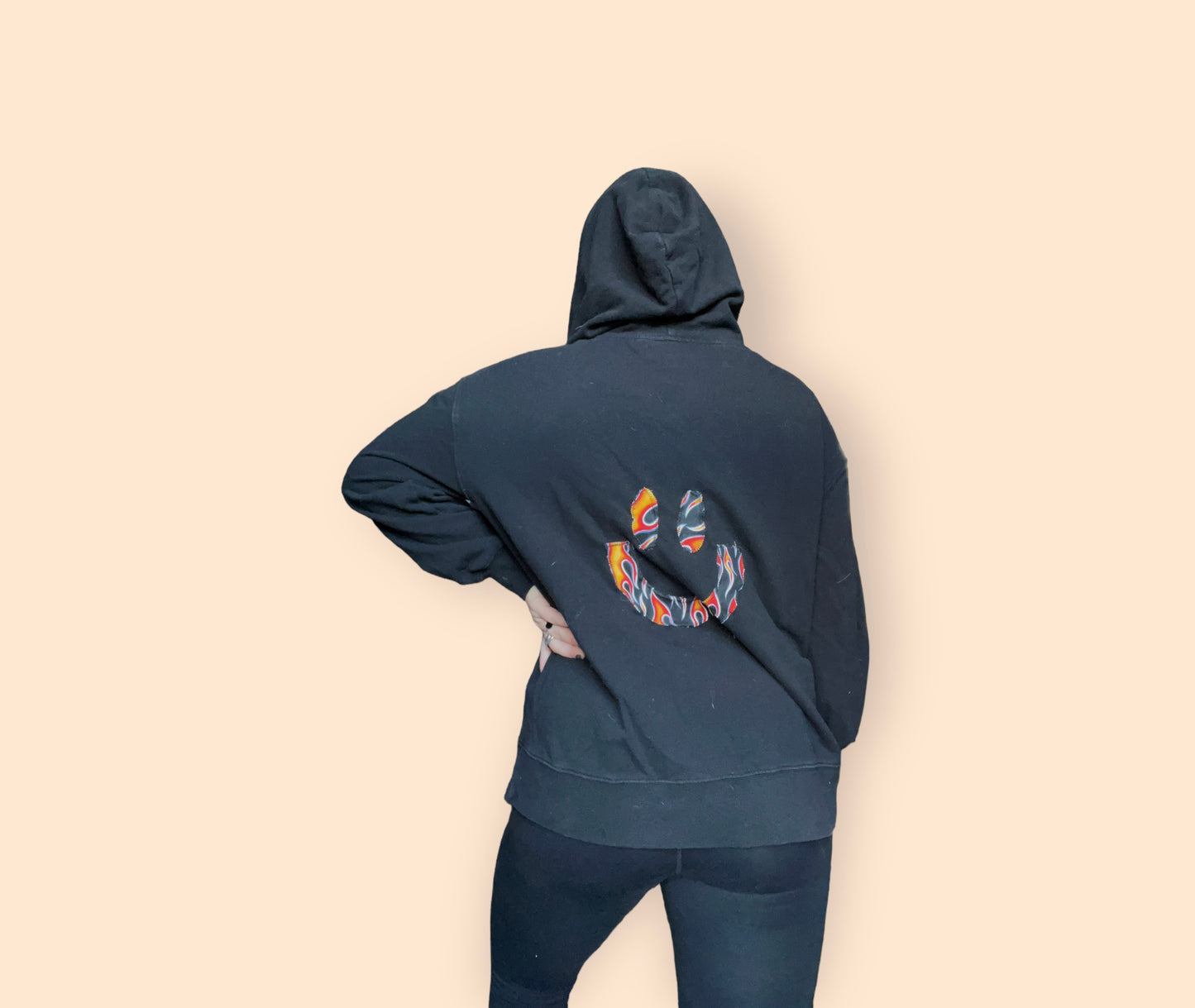 Smiley Flame Hoodie