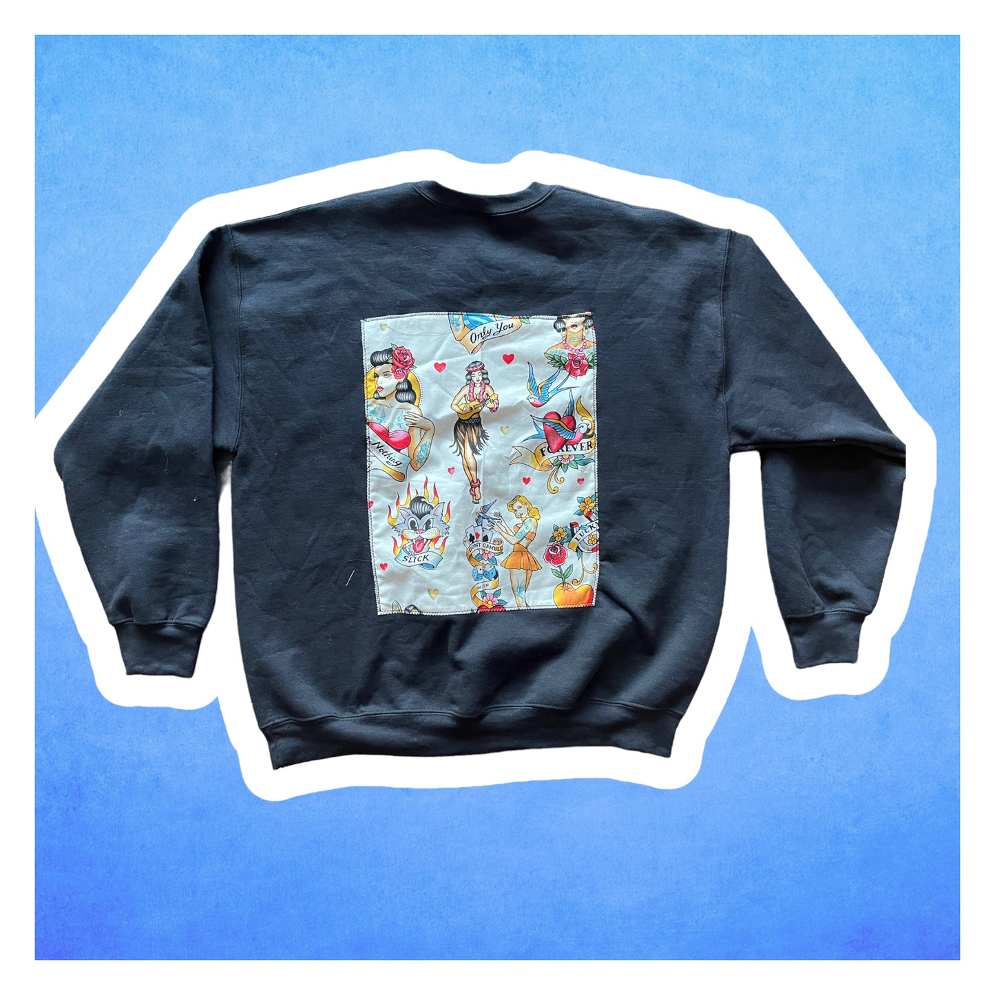 Pin-Up Girl Crewneck