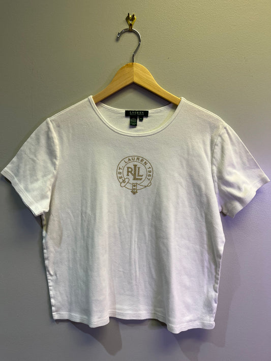 Ralph Lauren White T