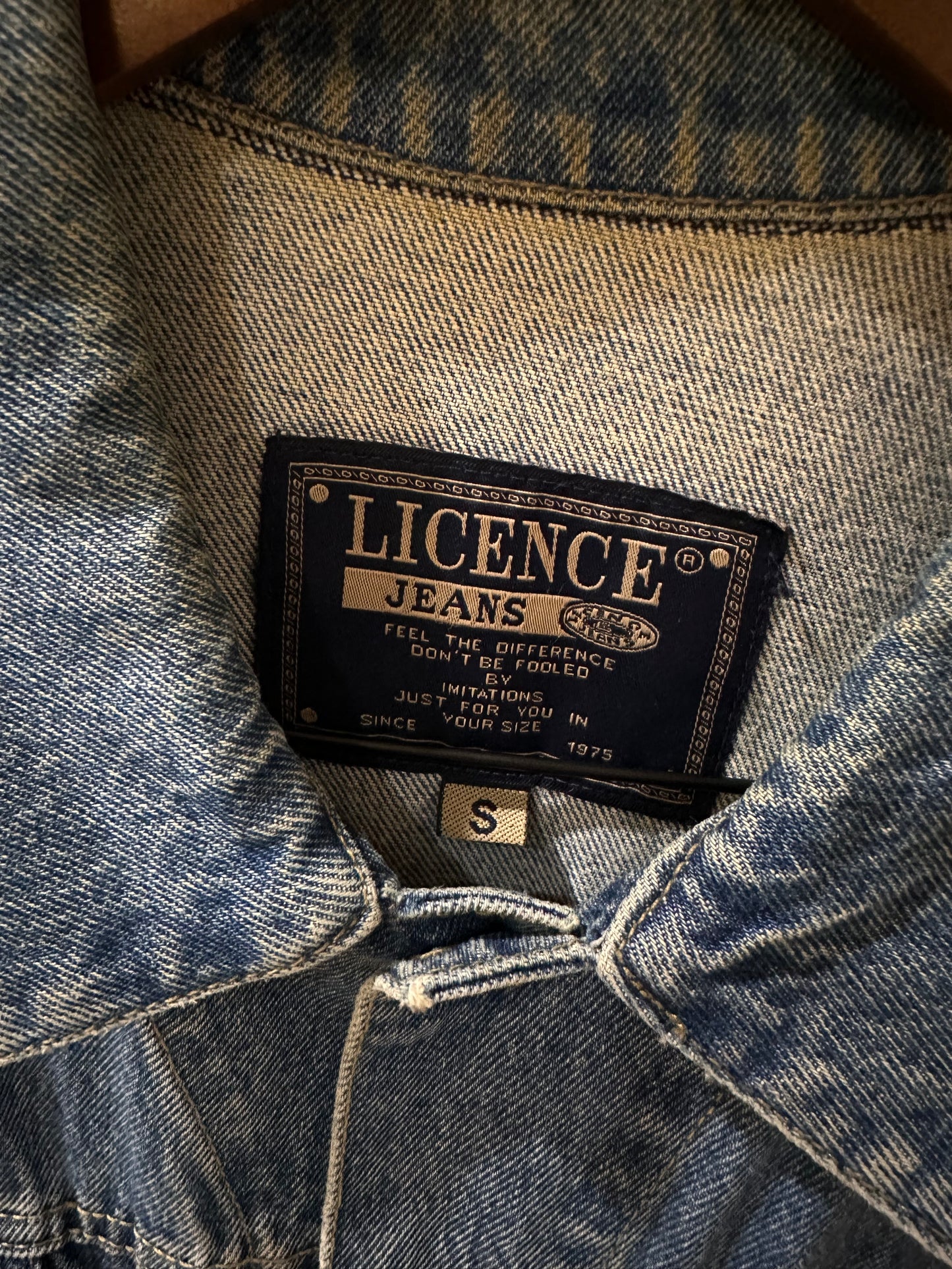 Licence Jeans upcycled denim jacket vest!