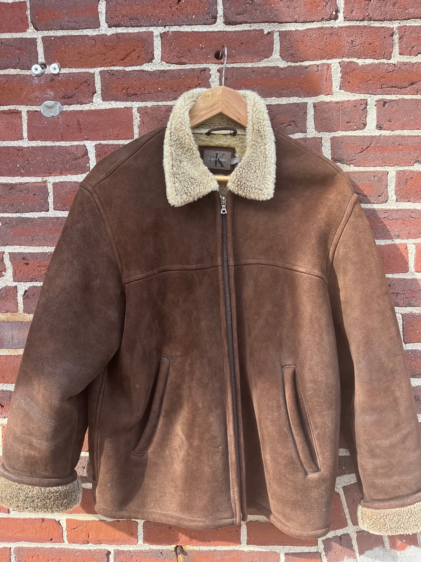 Vintage Calvin Klein Suede Jacket