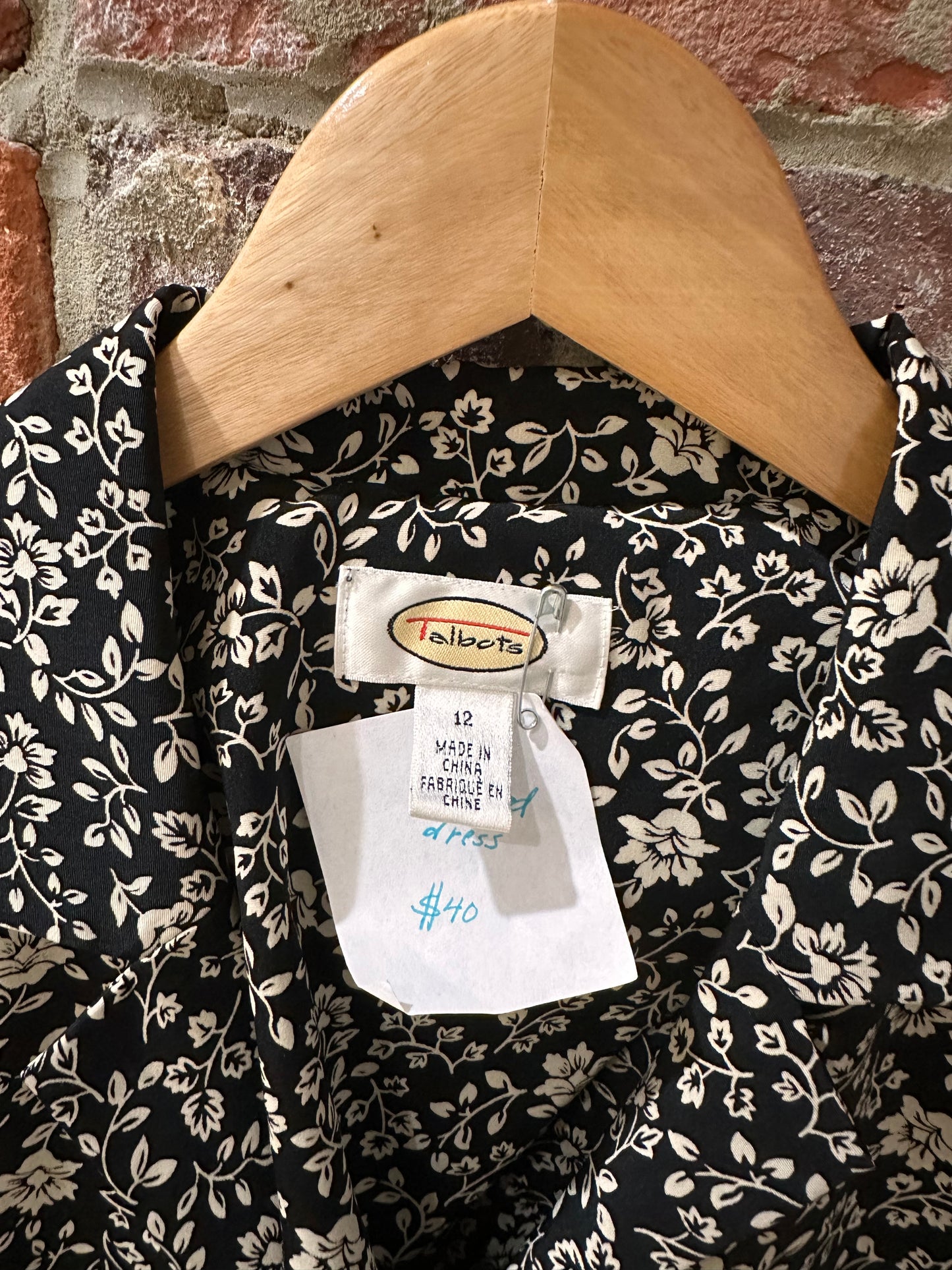 Upcycled Talbots Button Down Dress