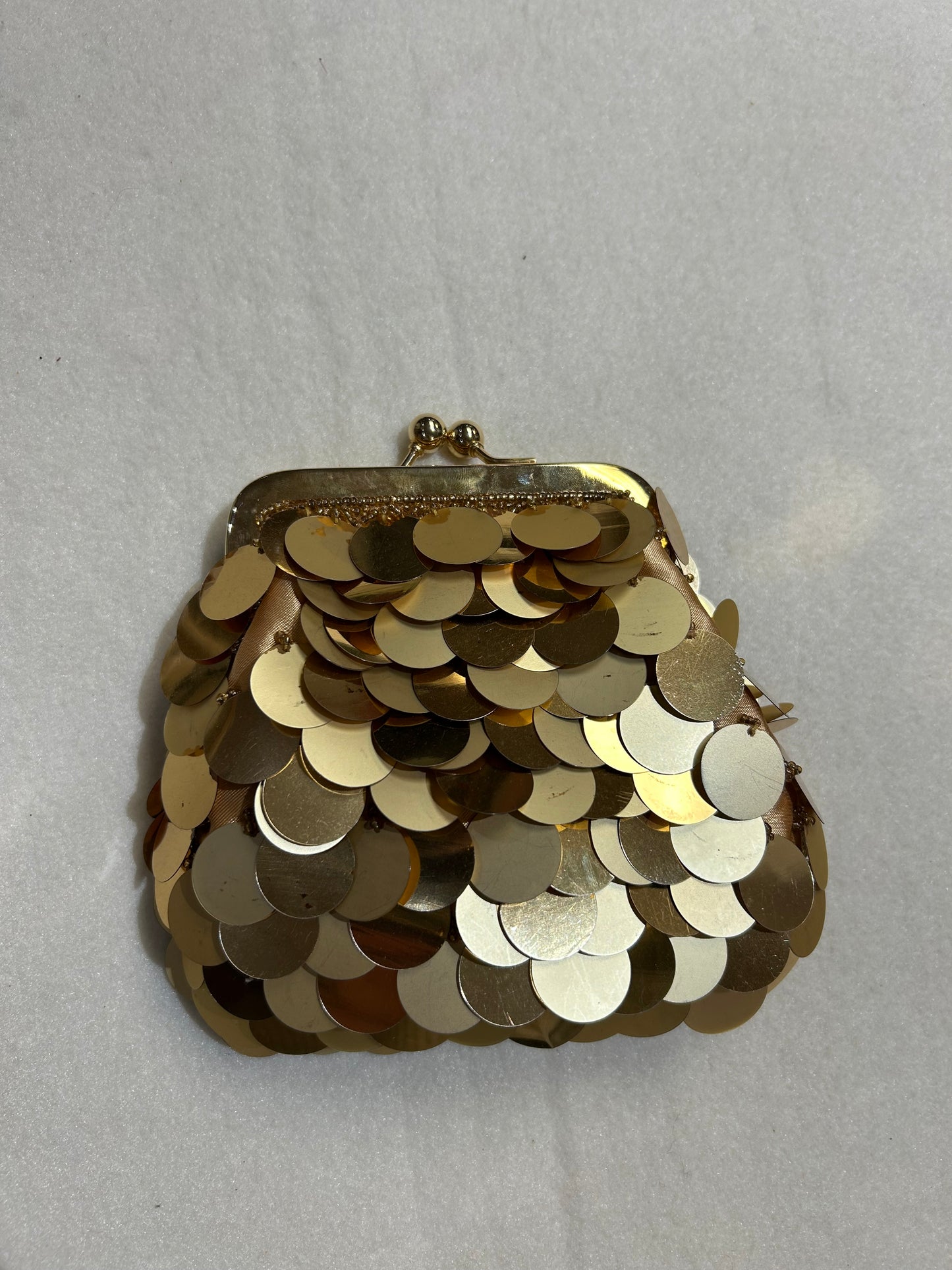 Beaded Sequin Clutch