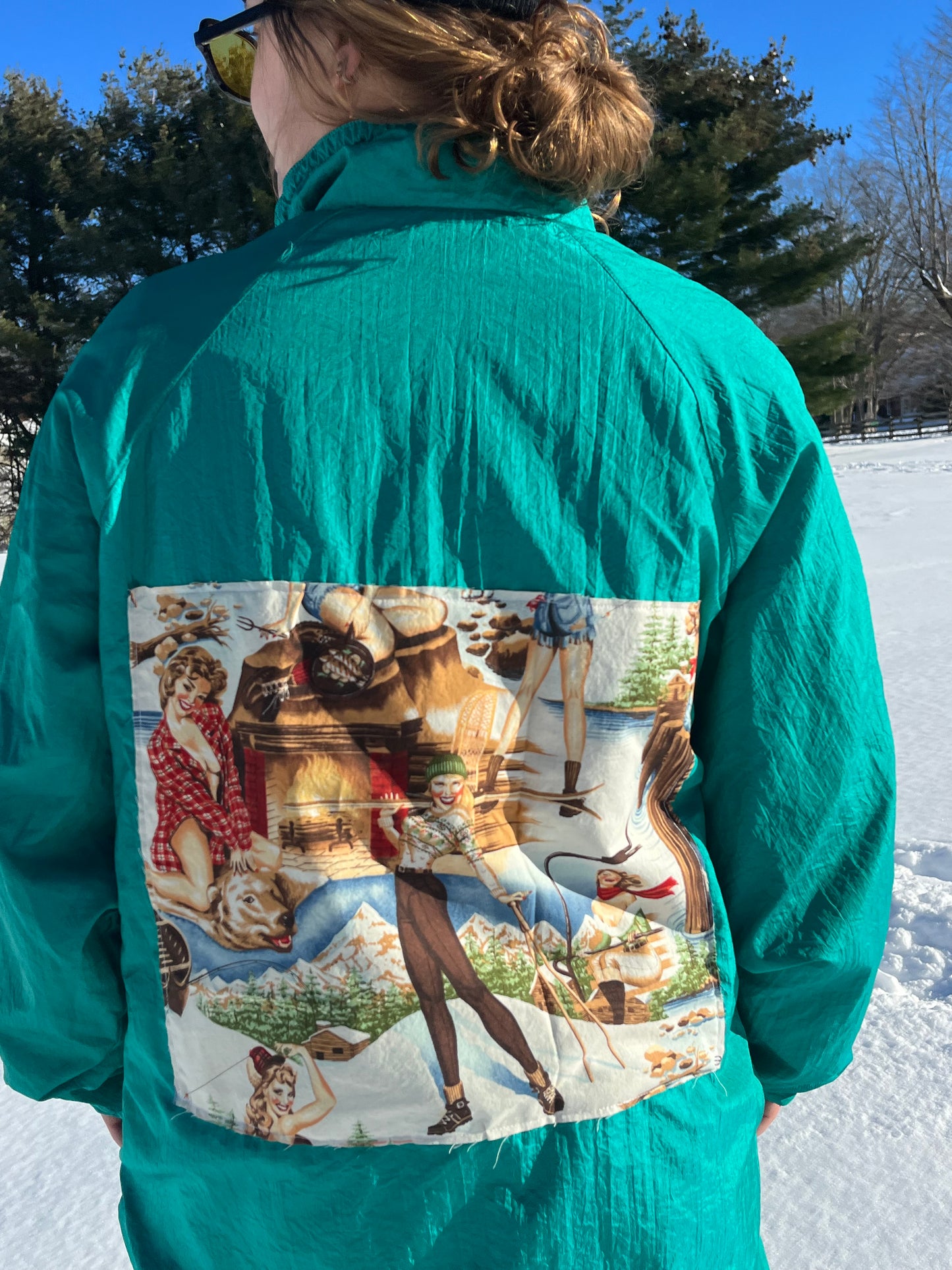 Pin-Up Ski Girl Jacket