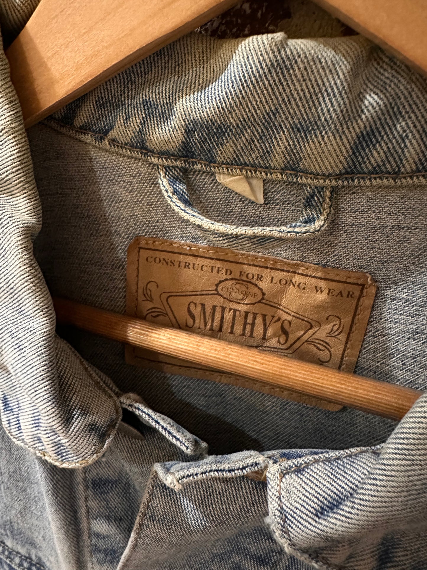 Upcycled Denim Jacket!