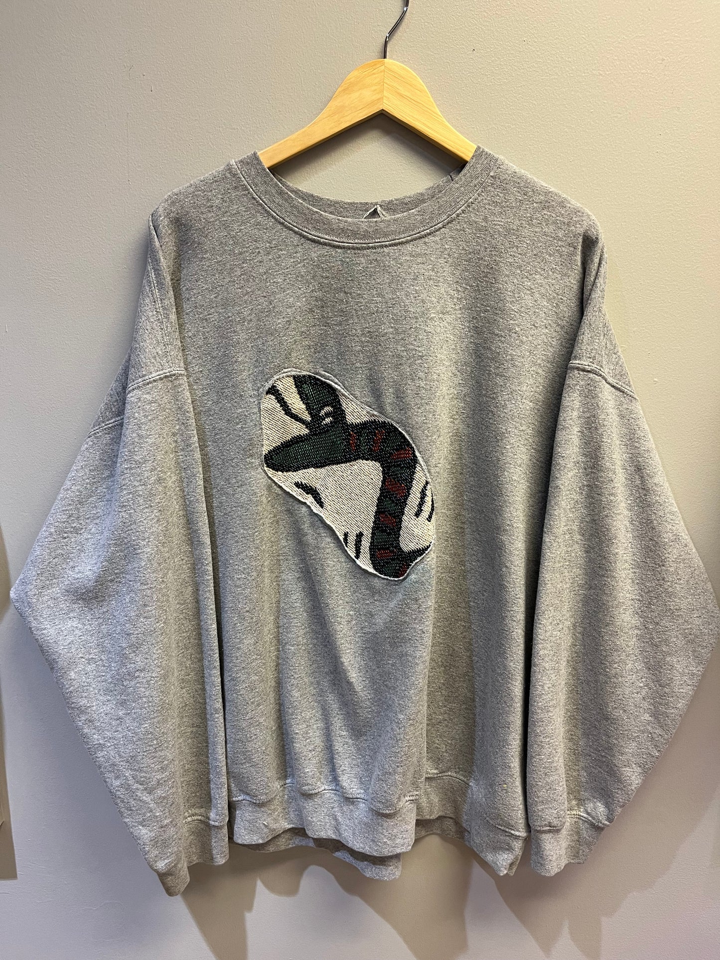 Kieth Haring Upcycled Crewneck