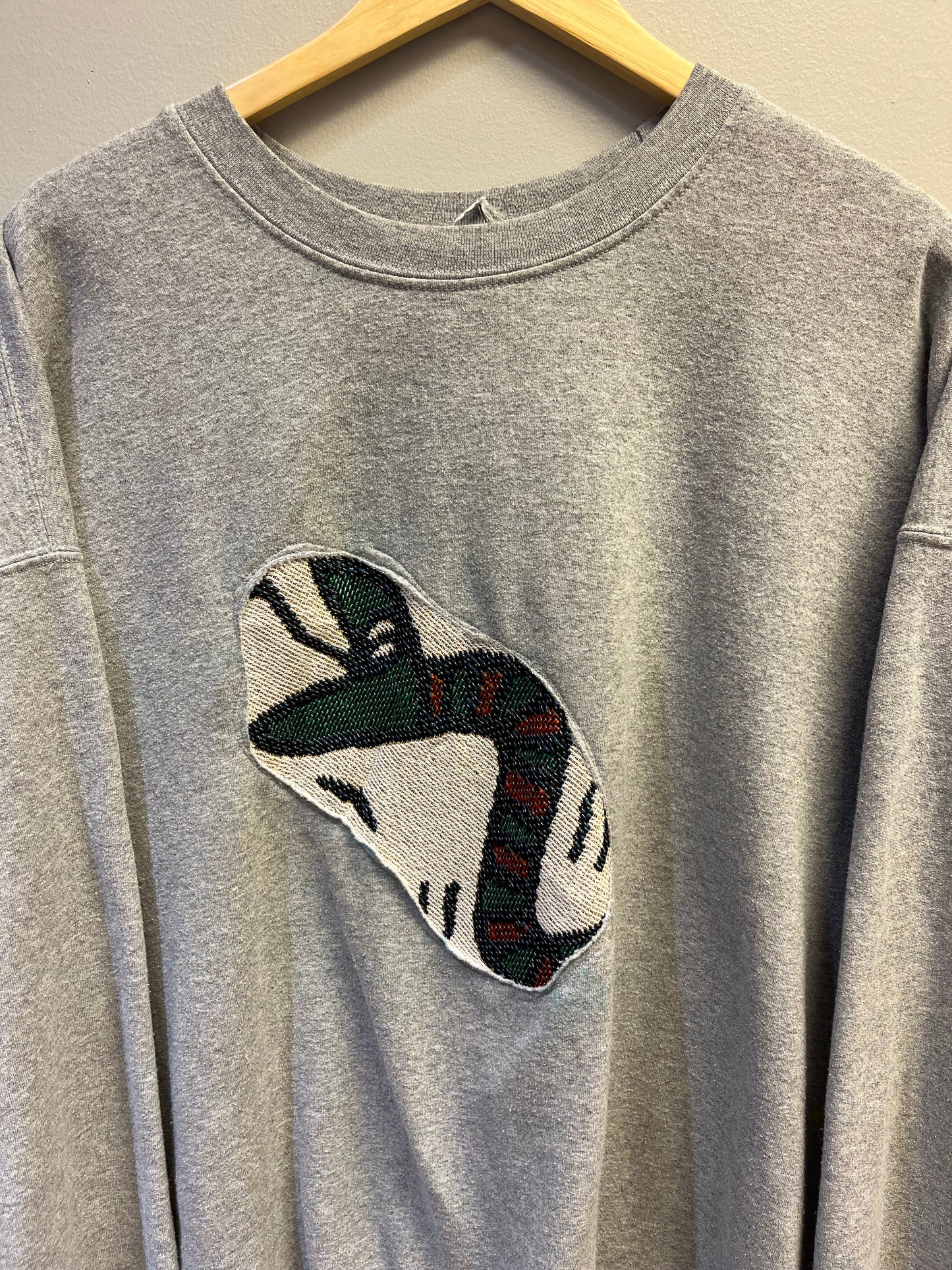 Kieth Haring Upcycled Crewneck