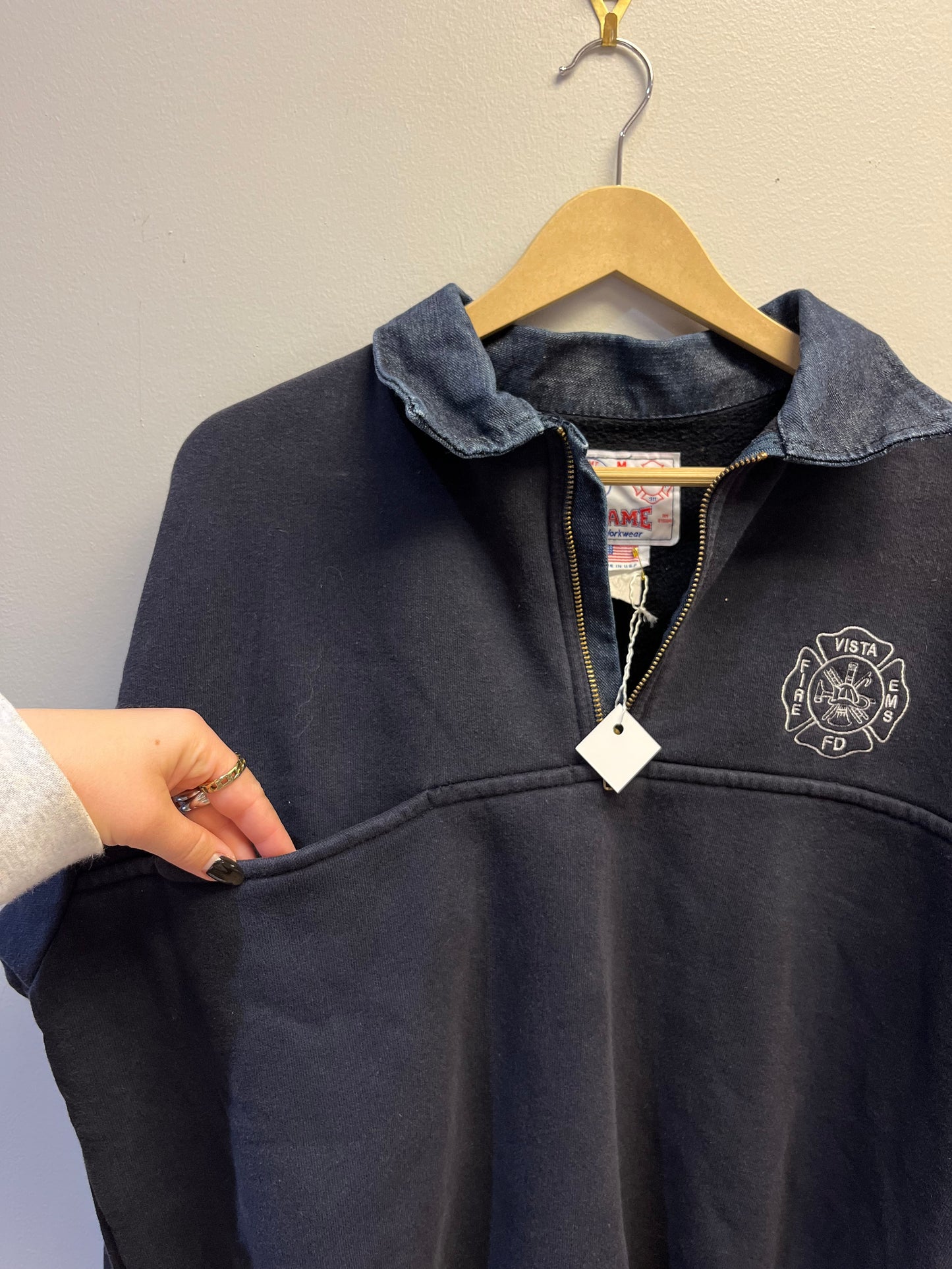 Vintage Fire & EMS 1/4 Zip