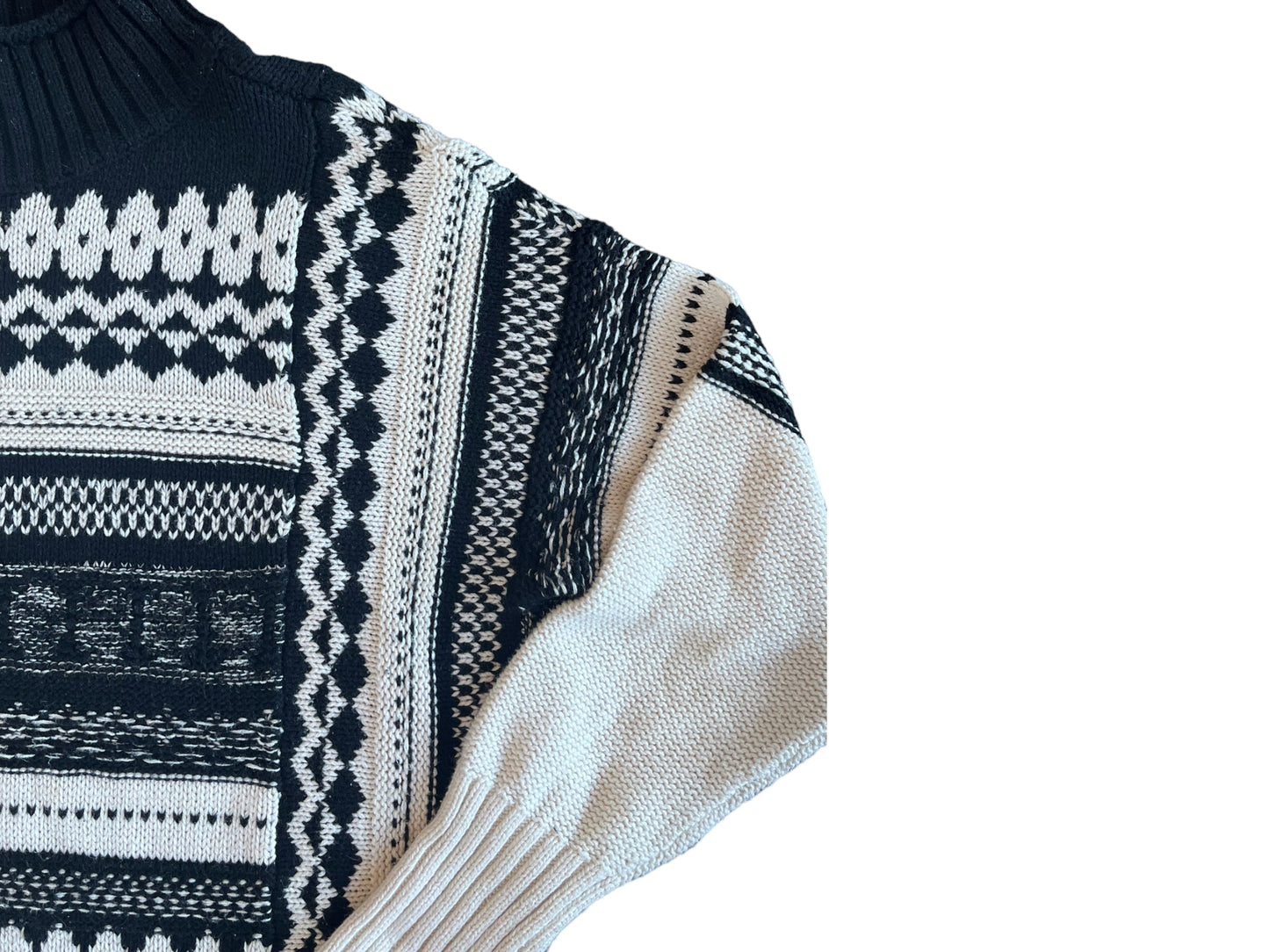 B & W Sweater