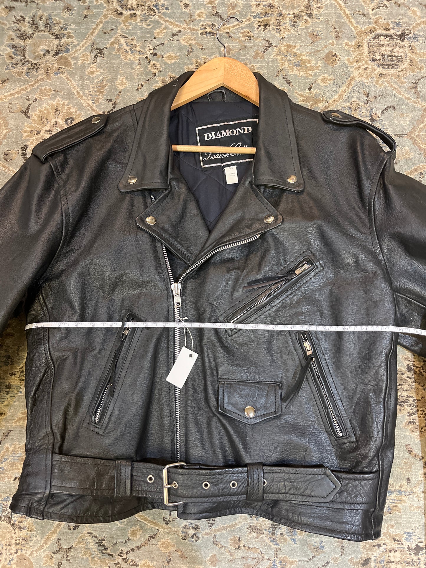Diamond Leather Jacket