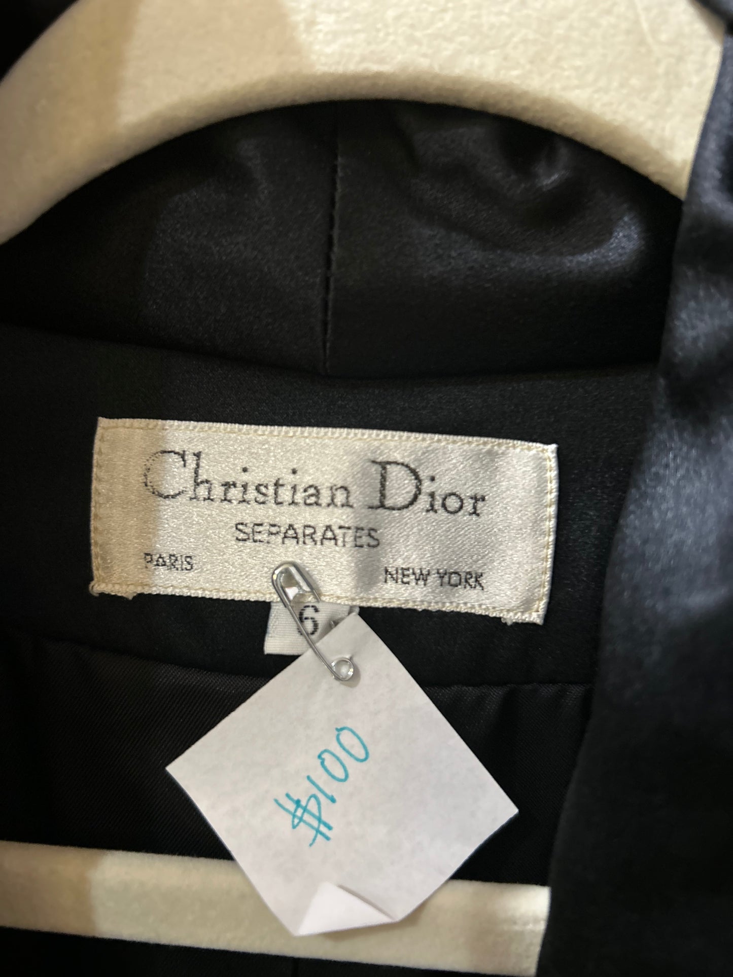 Black Velvet Dior