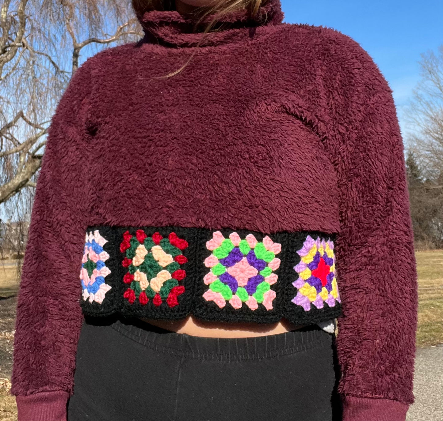 Granny Square Sweater