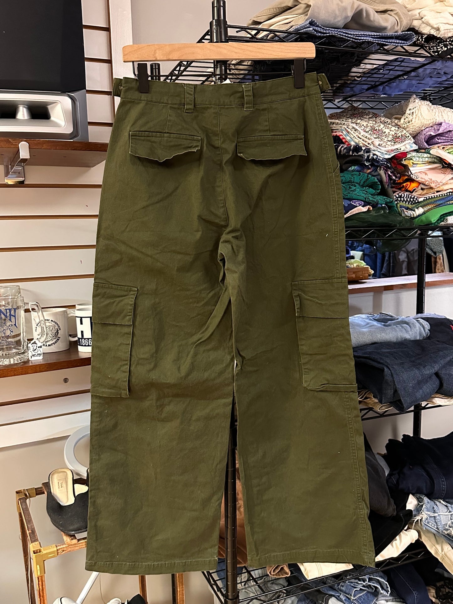 Green Cargo Pants