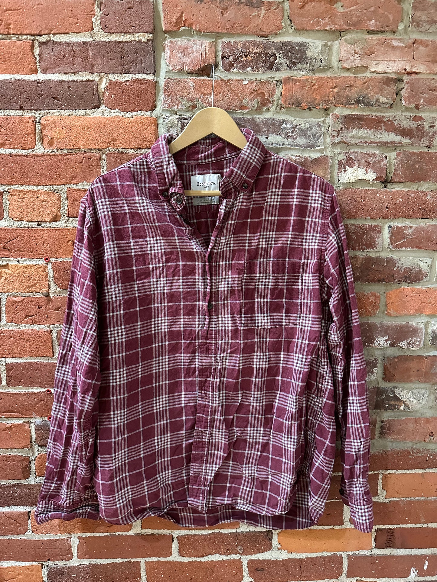 Upcycled Dirigo Maine Flag Flannel
