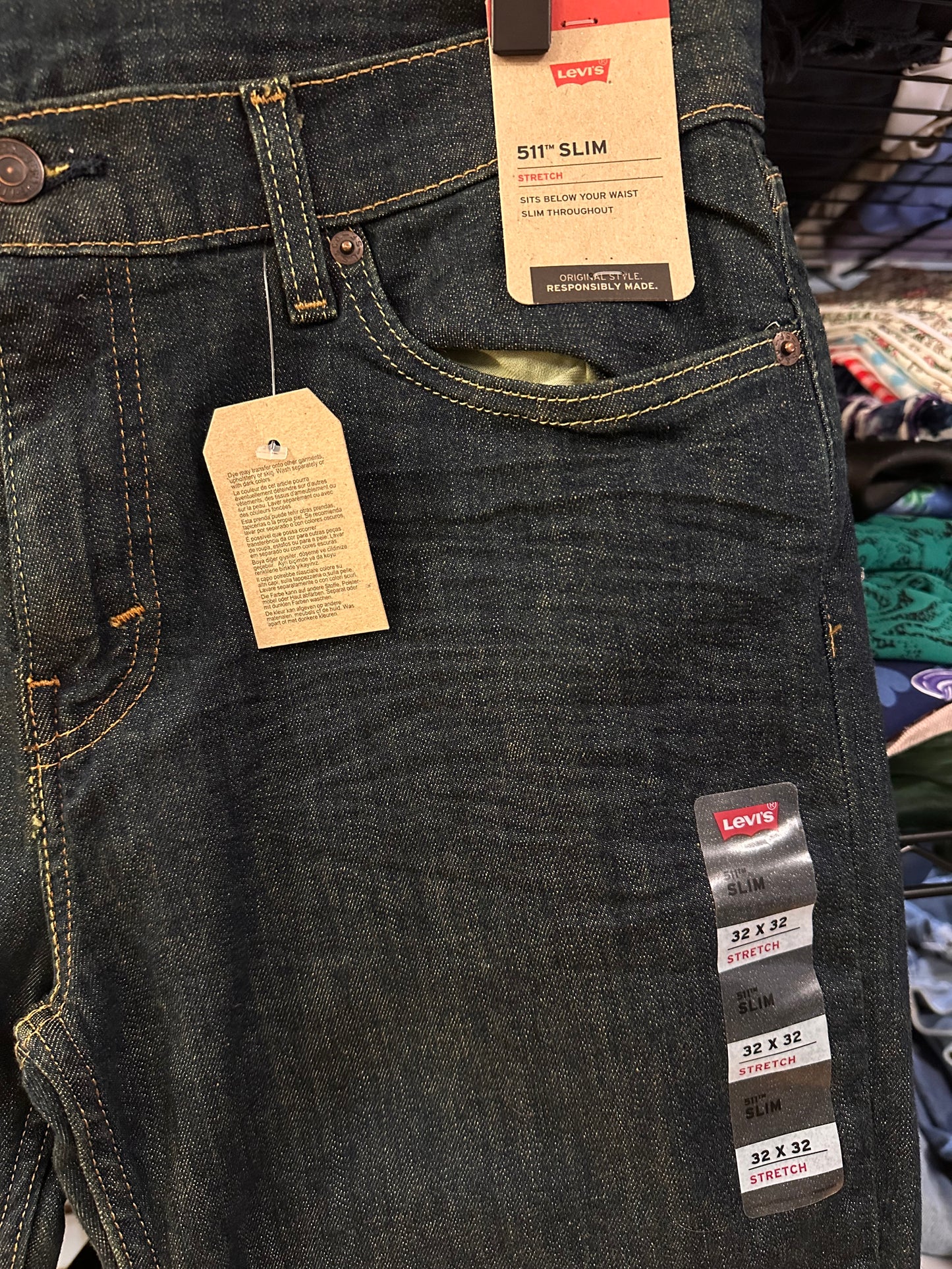 Levis Slim Stretch Jeans