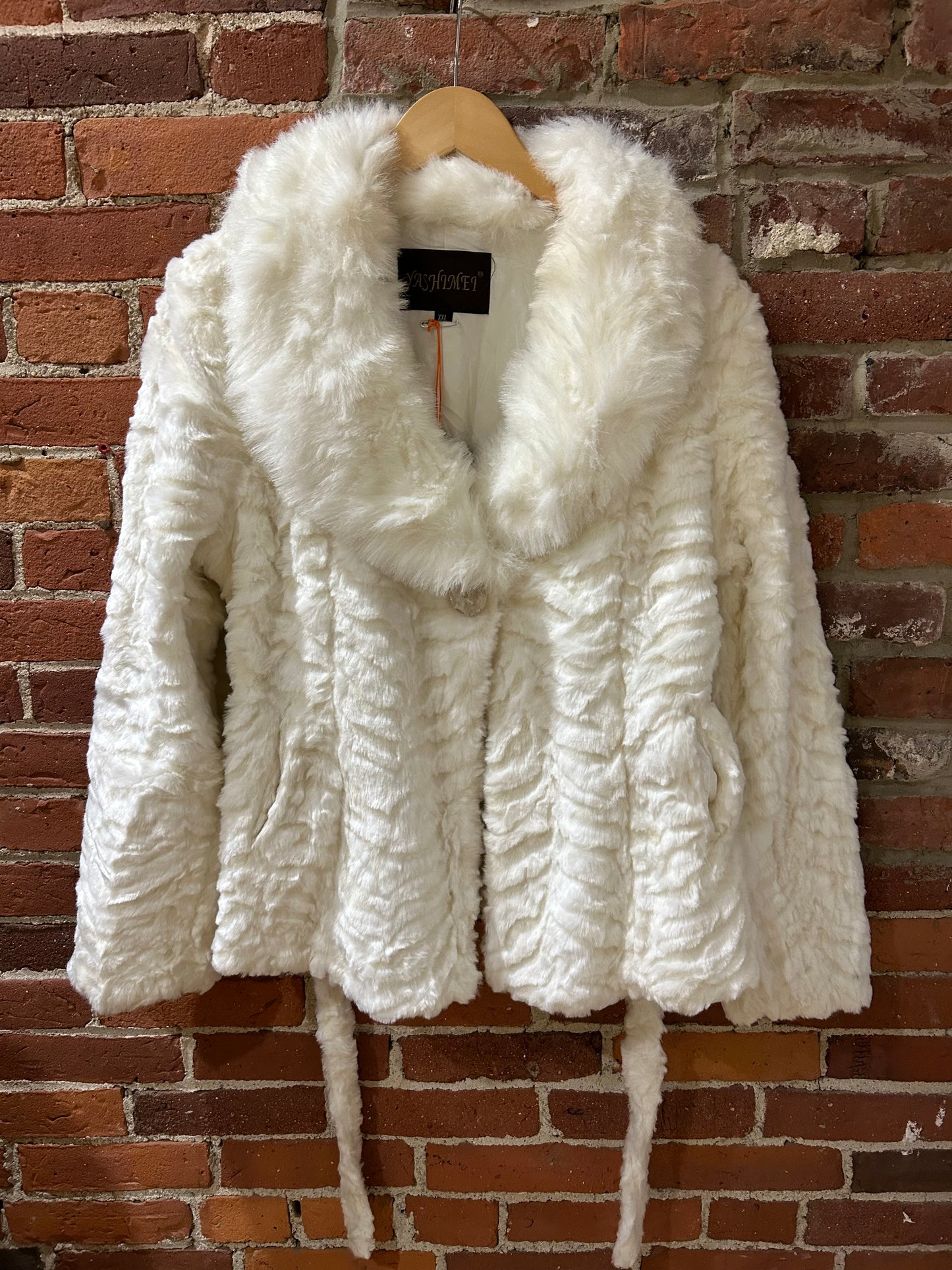 White Faux Fur