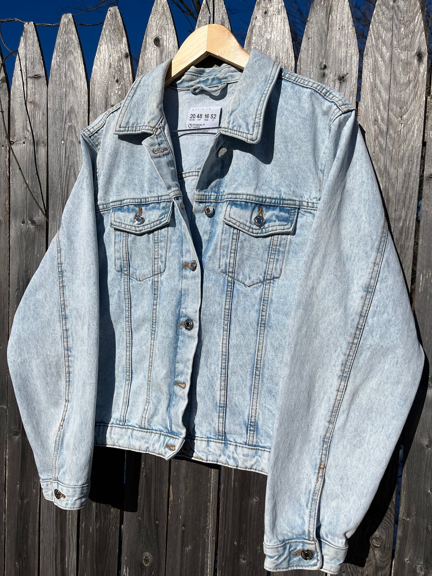 Upcycled Denim Budweiser Jacket