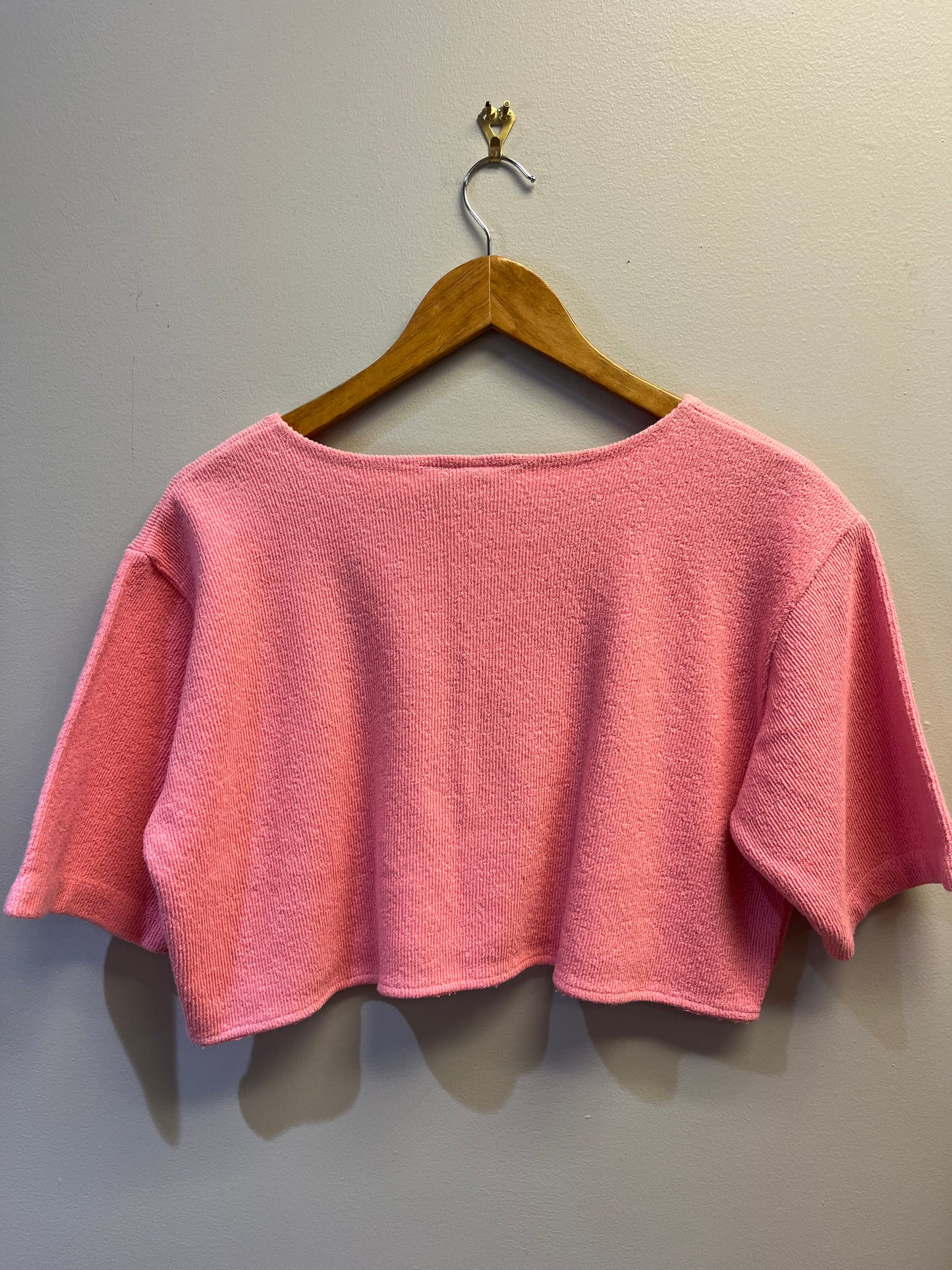 Upcycled Terry Cloth Shirt