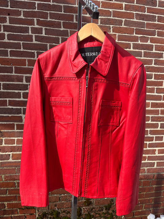Red Leather Jacket