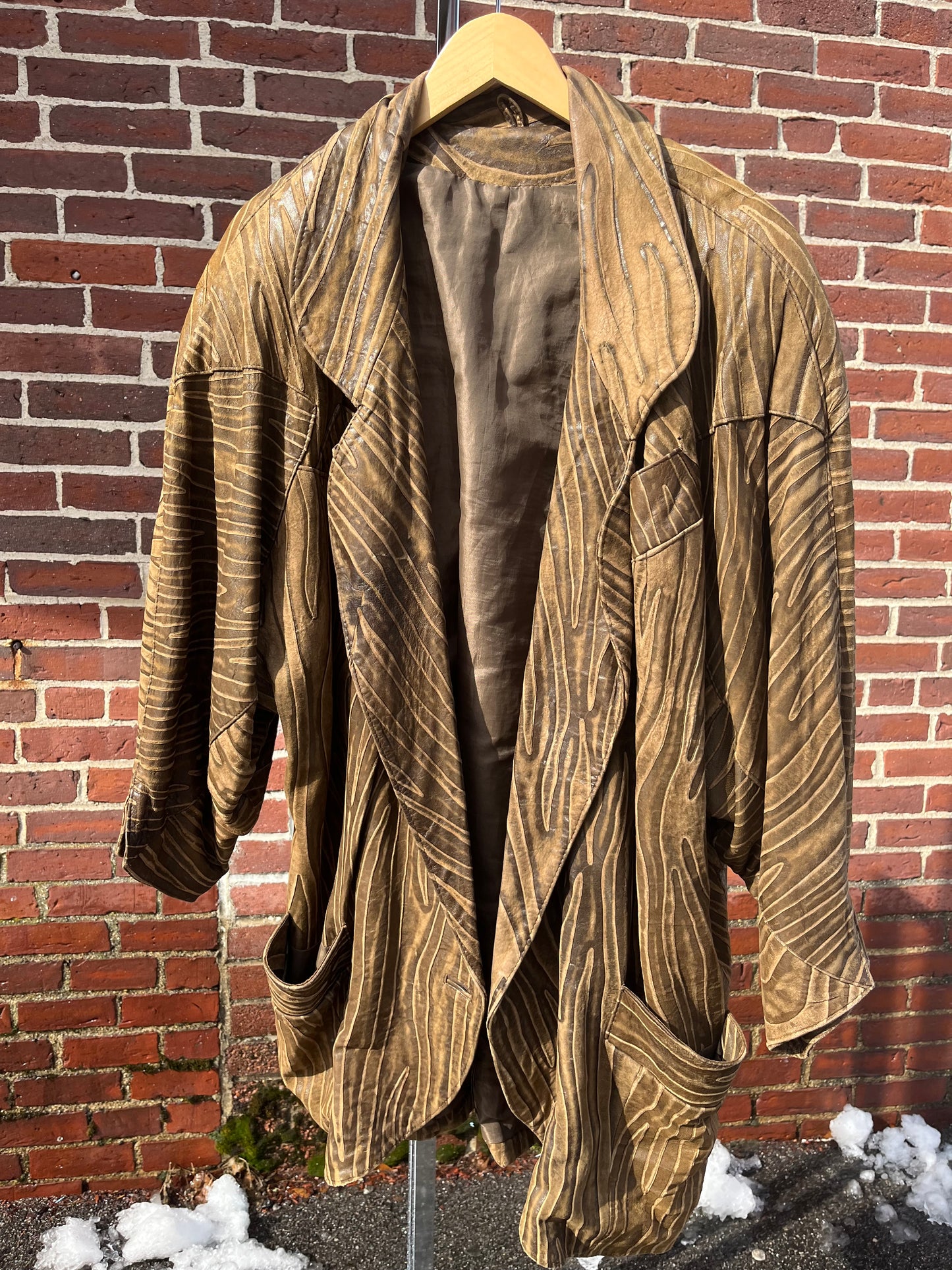 N. A. Alchtar Leather Jacket