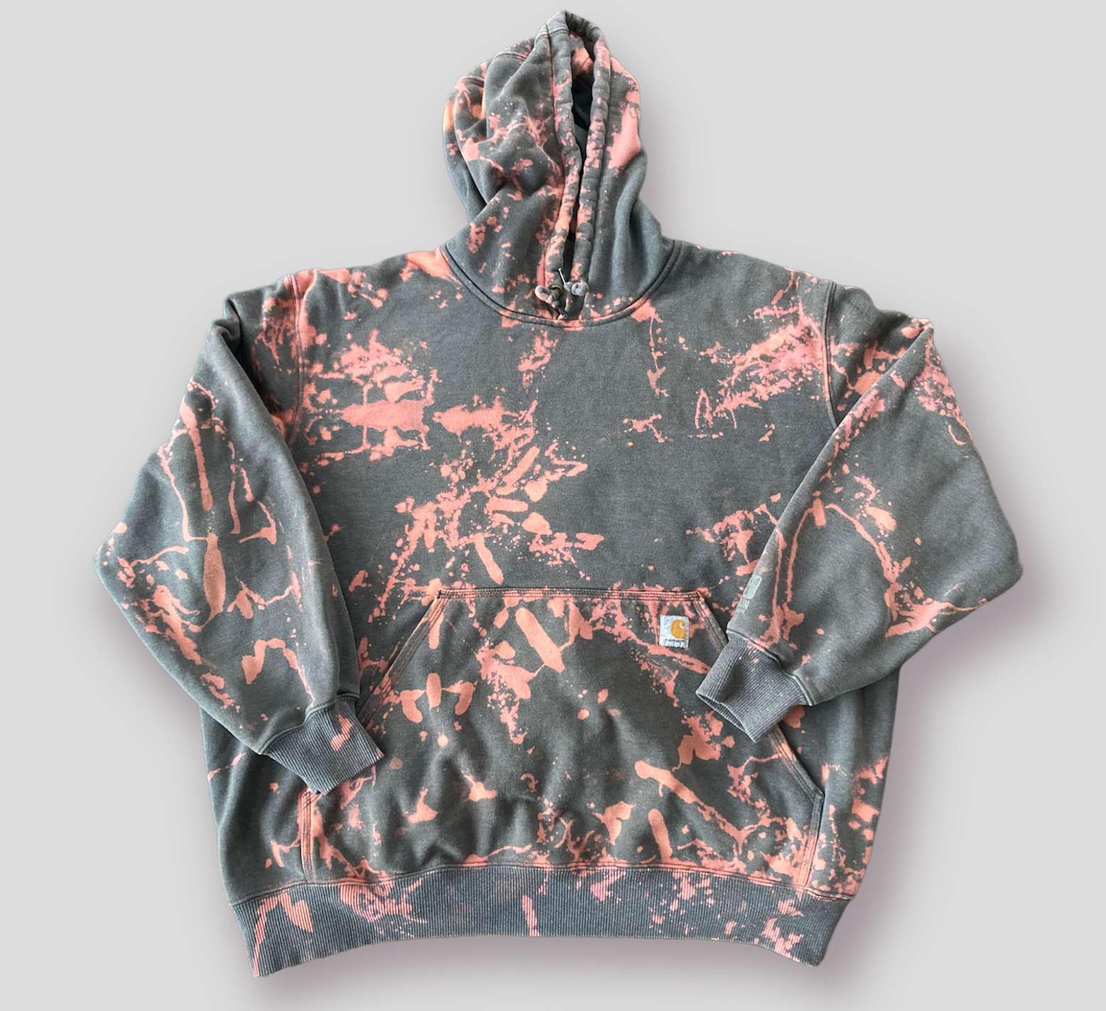 Tie dye carhartt hoodie hotsell