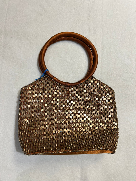Light Brown Sequin Bag