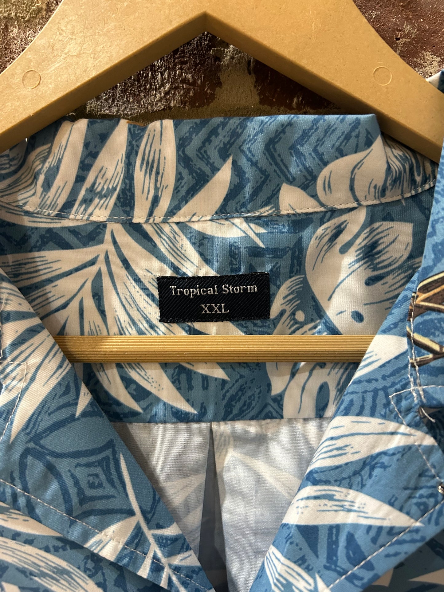 Tropical button-up shirt