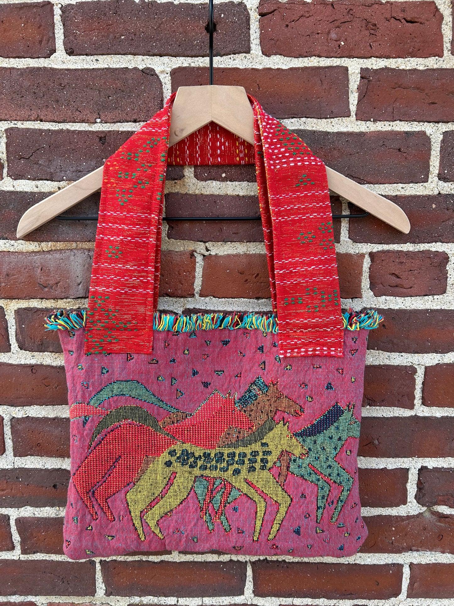 Upcycled Reversible Purse