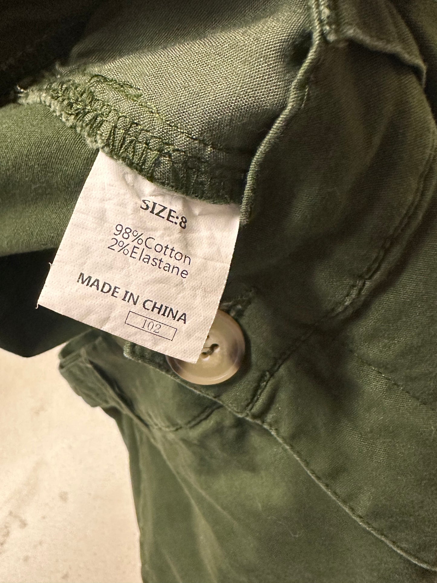 Green Cargo Pants