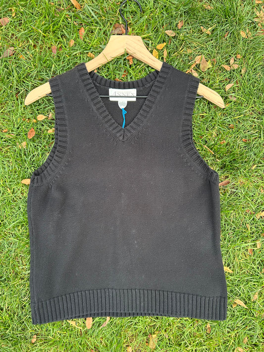 Black Sweater Vest