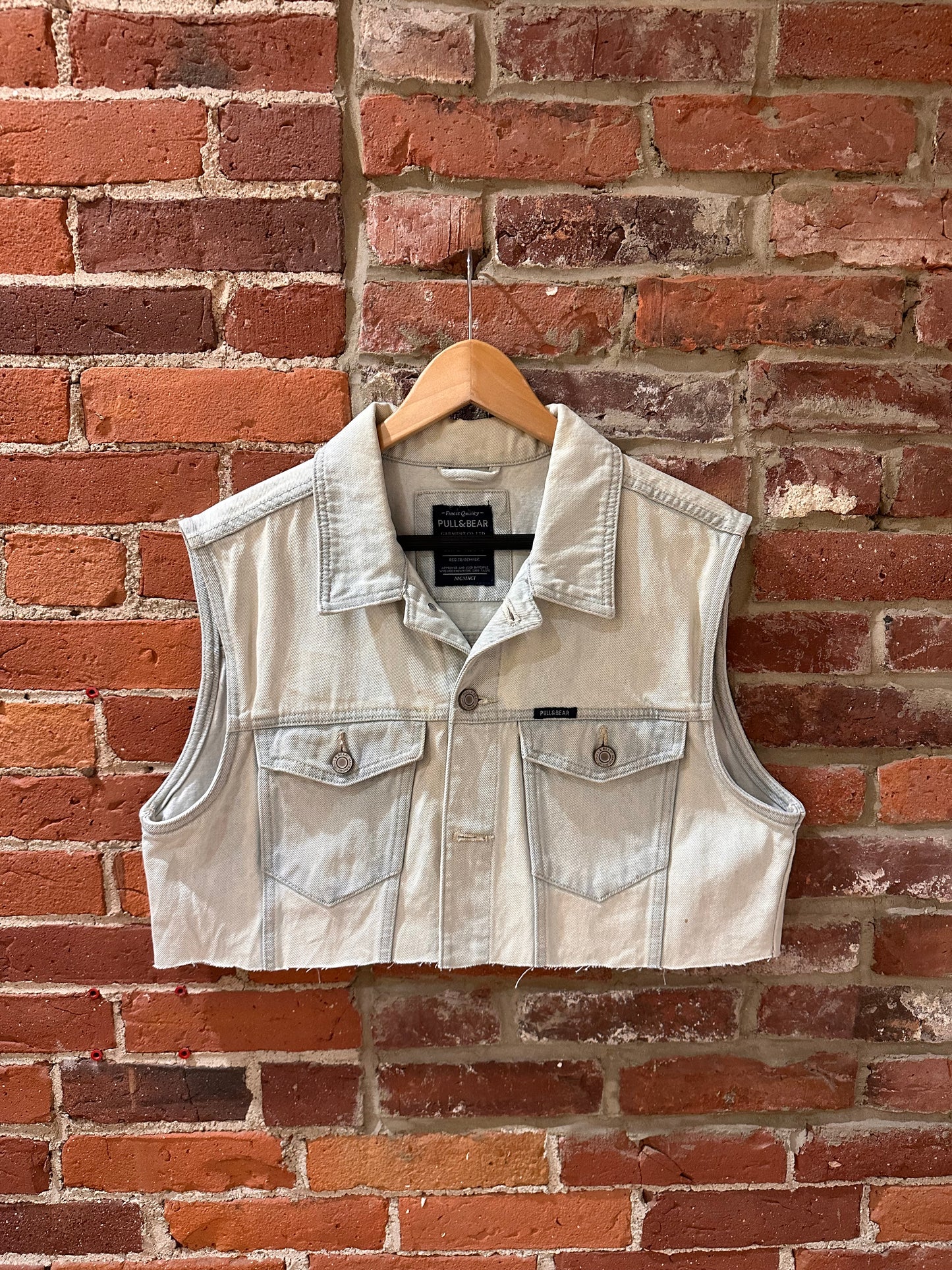 Pull&Bear Upcycled Denim Jacket