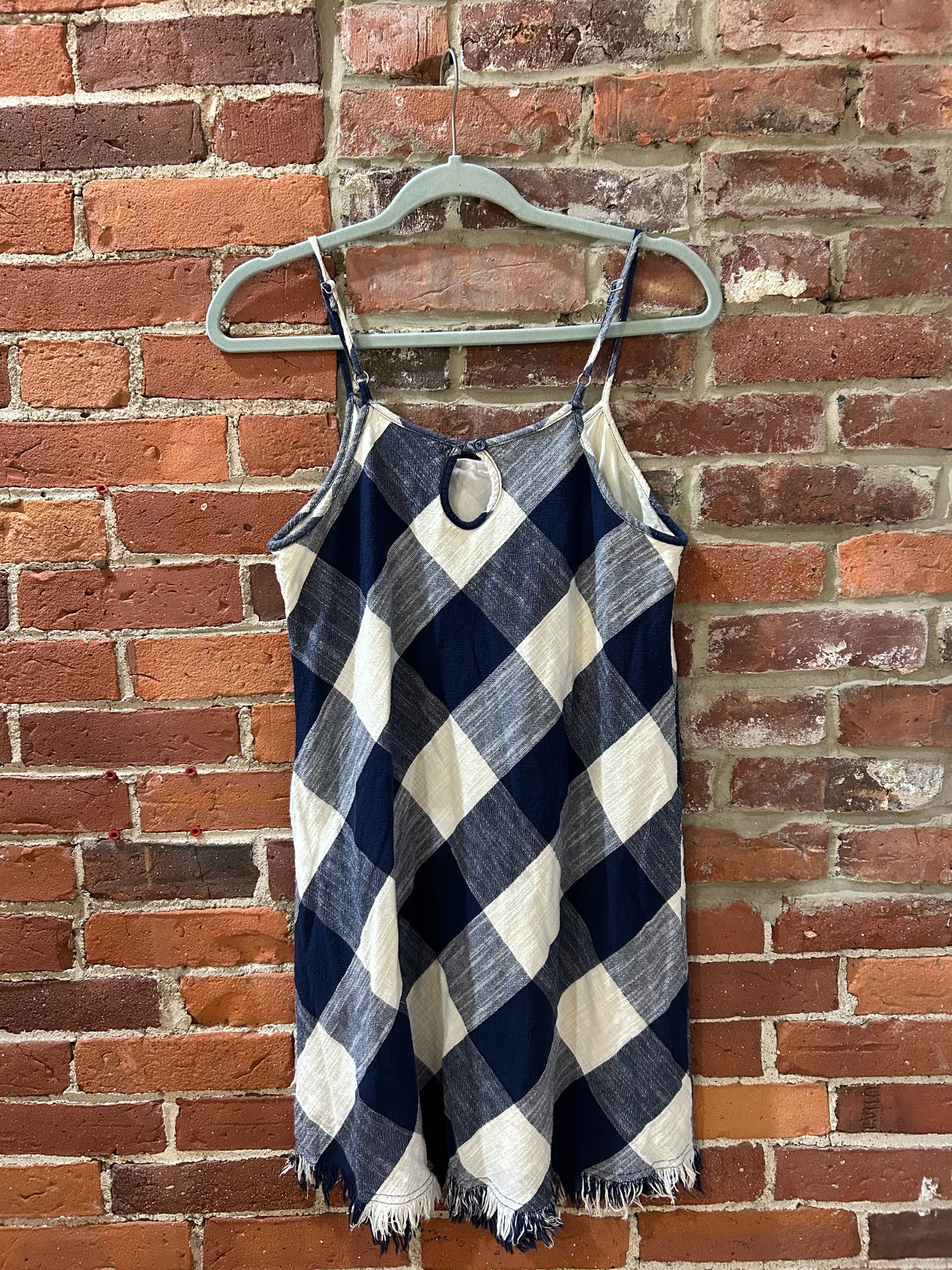 Plaid summer dress