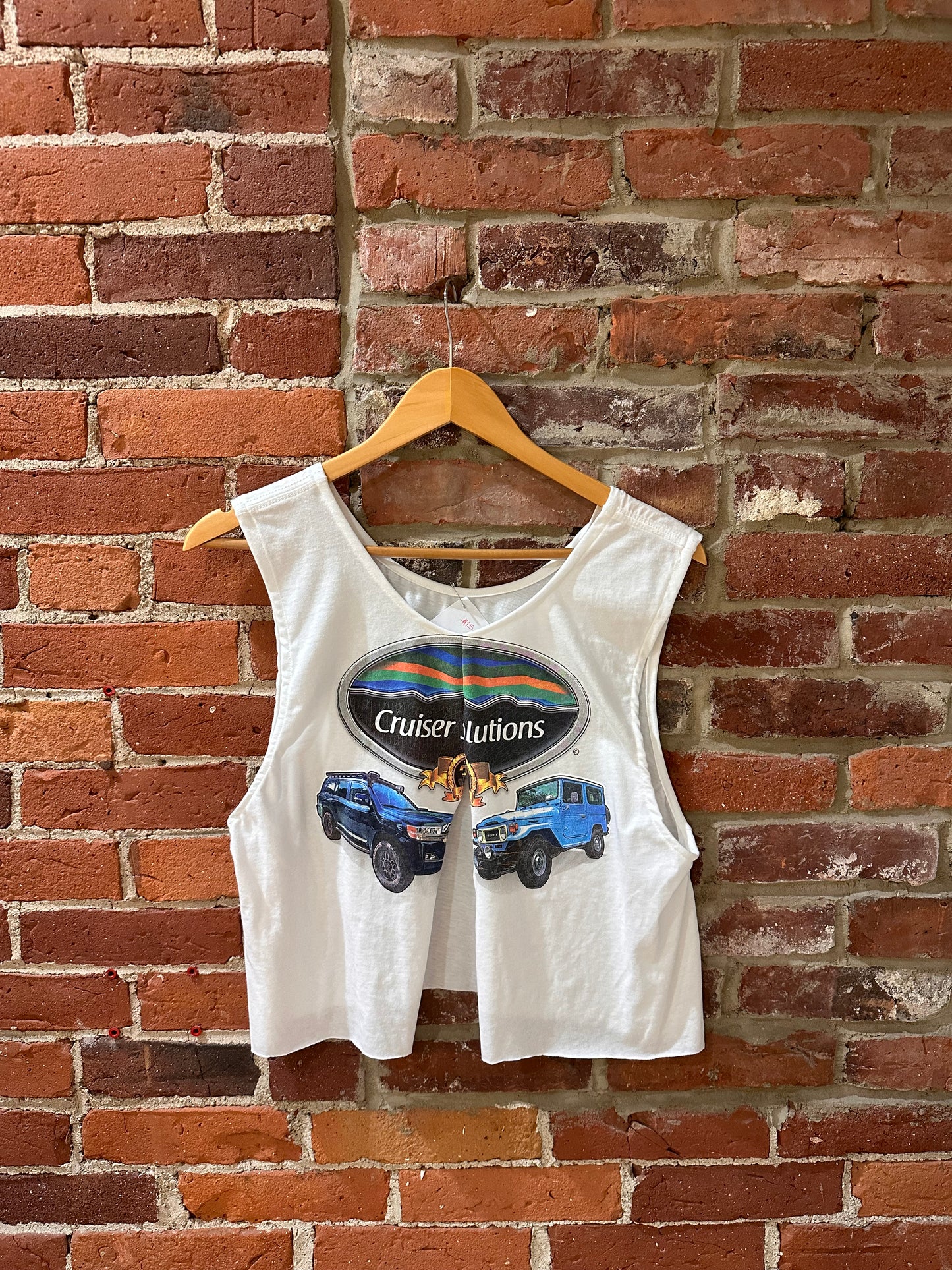 Vintage Upcycled Cruiser Solutions Tank