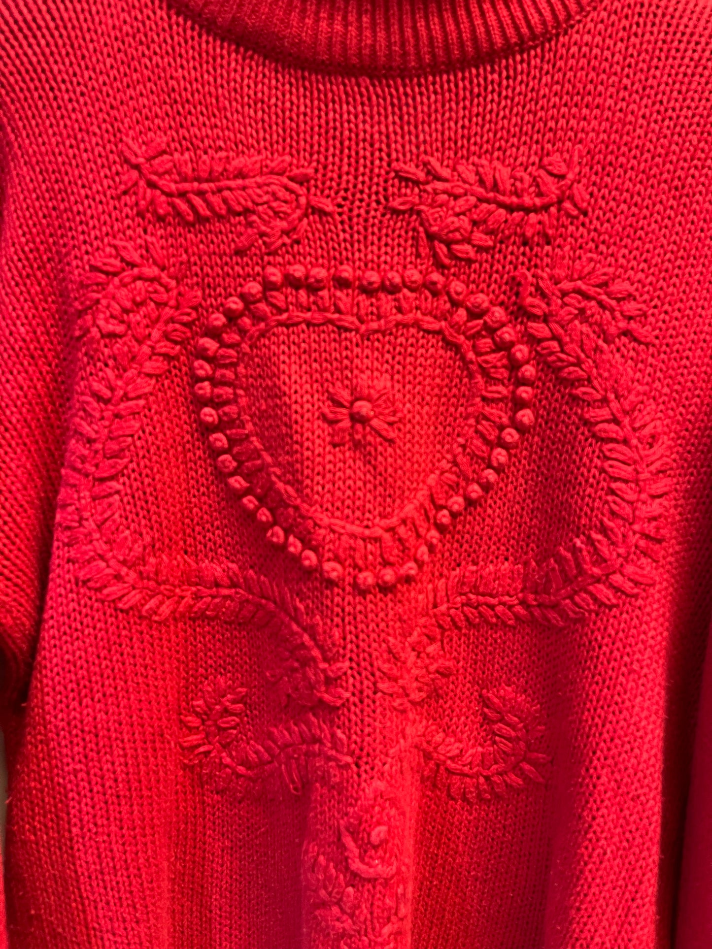 Red Turtleneck Sweater