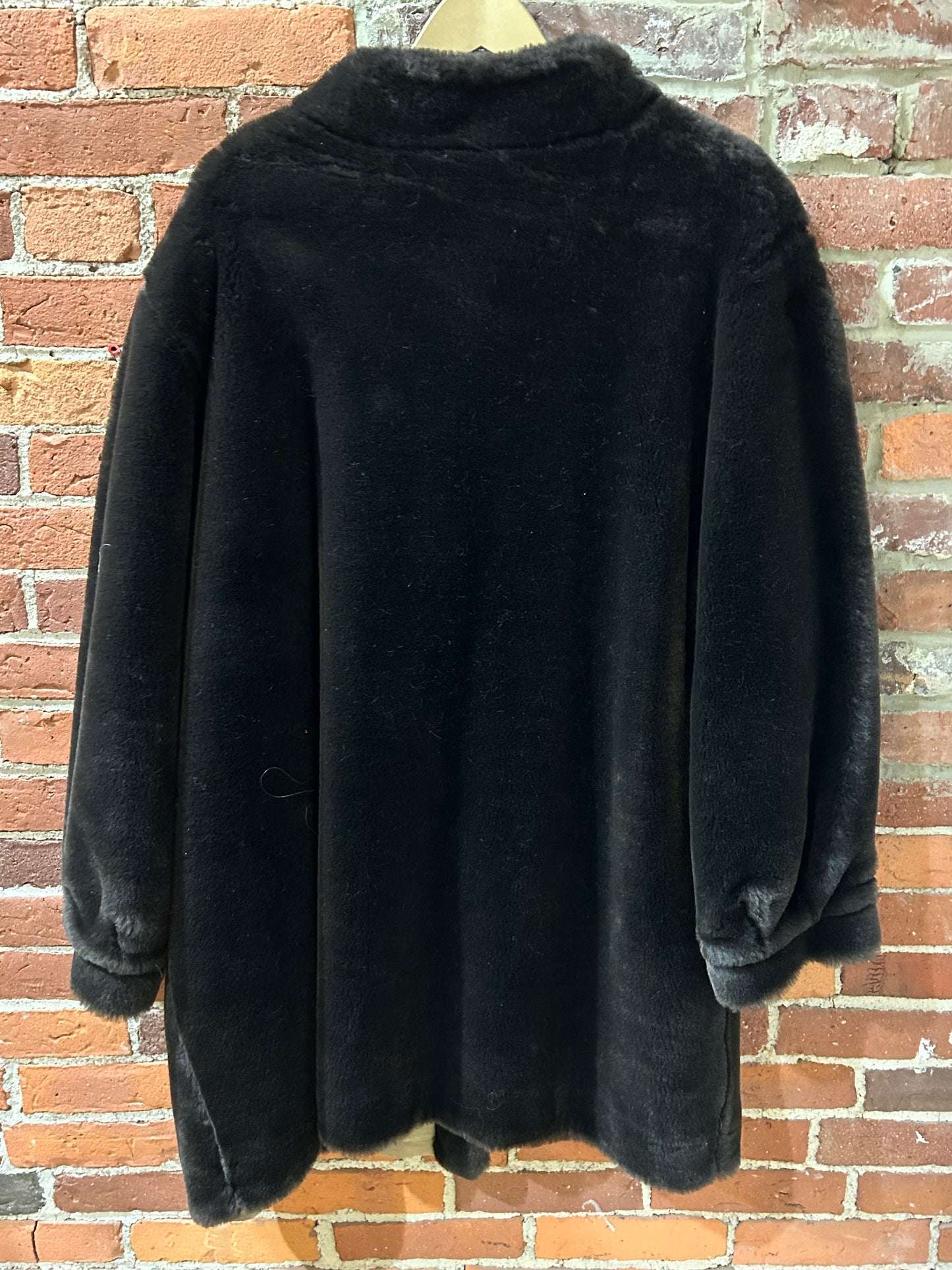 Reversible Faux Fur Coat