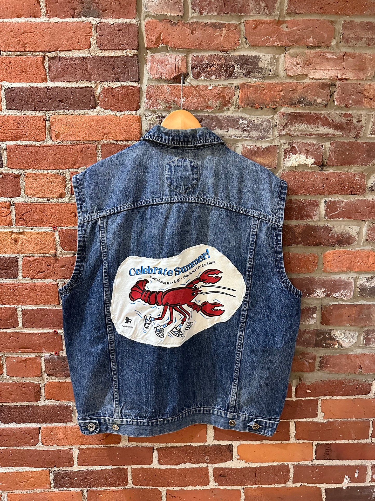 Upcycled Denim Jacket!