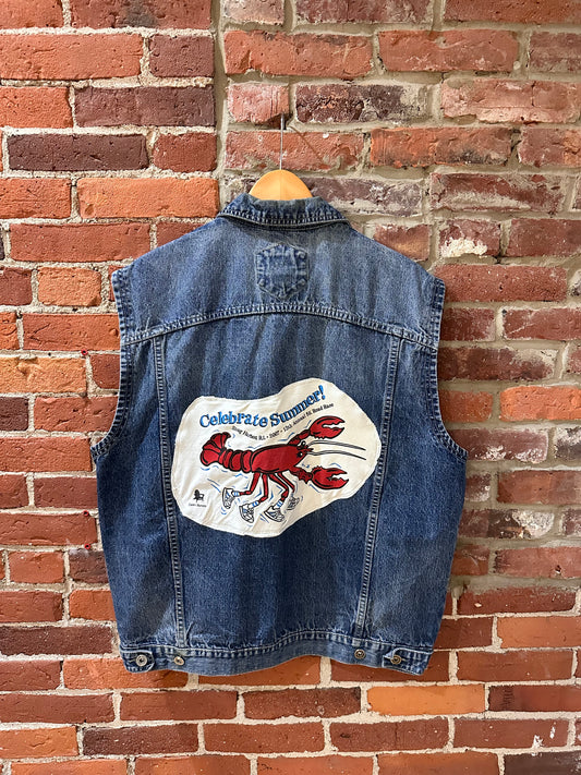 Upcycled Denim Jacket!