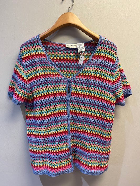 Rainbow Knit Sweater