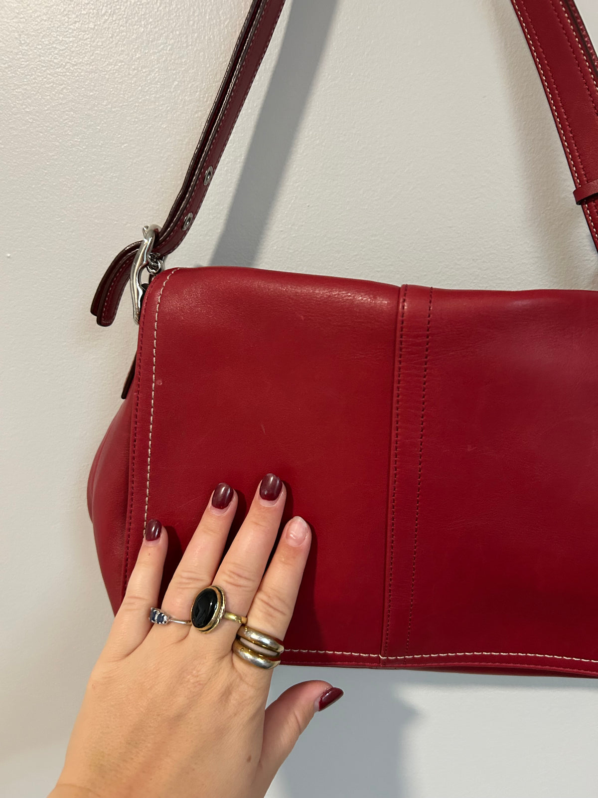 Coach Legacy Leather Flap Bag