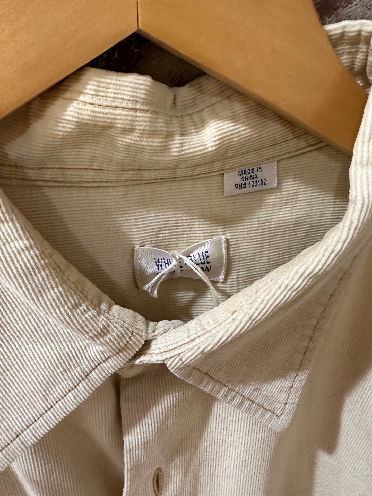 Upcycled Patchwork Button Down