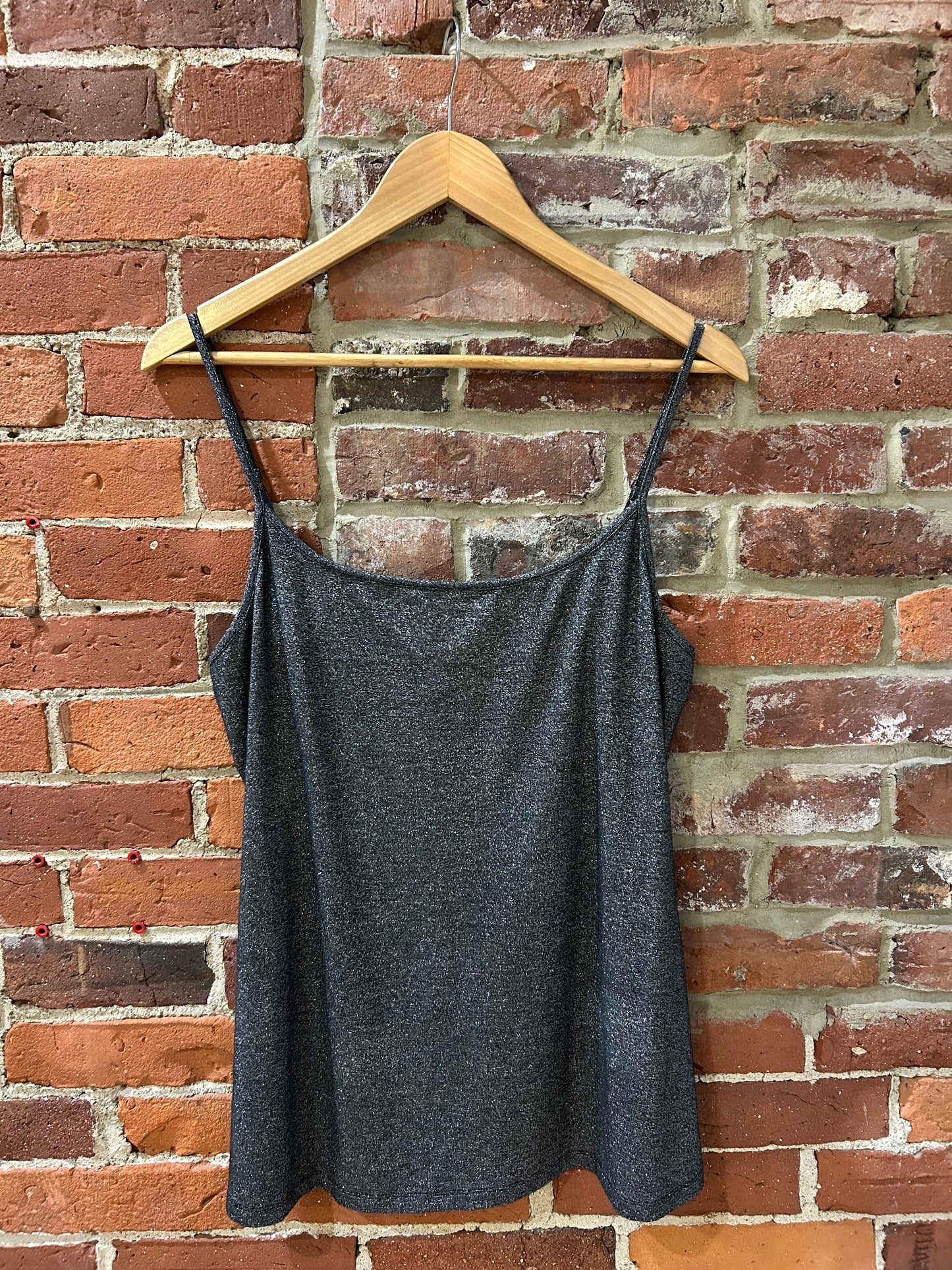‘Express’ sparkly tank top